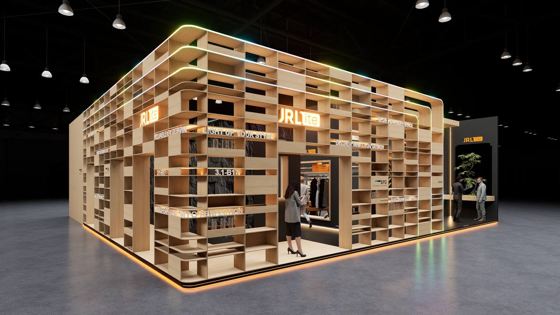 Immerse yourself in the JRLite 3D
Exhibition hall and manufacturing center
